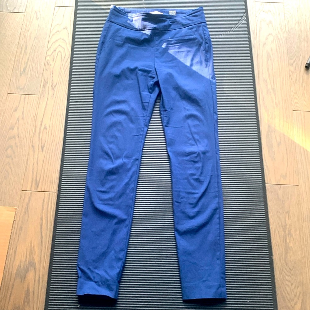 RW&Co Camber and Grace cobalt blue skinny pull-on pants - Picture 3 of 9